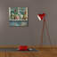 «Fall Poppies Windowsill» par Danhui Nai, art mural sur toile-1495028578