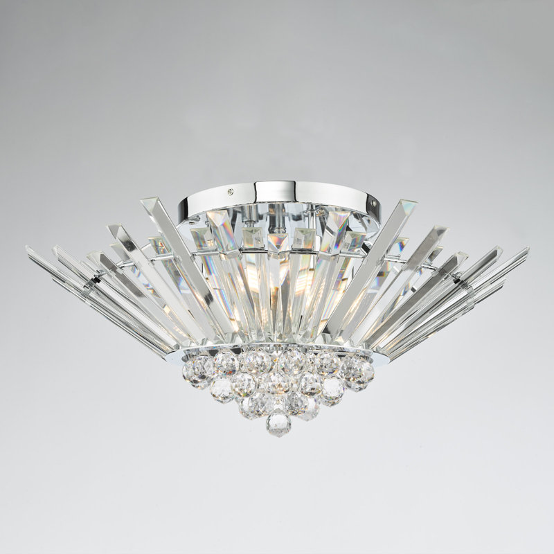 Azelle Cyrstal Flush Mount