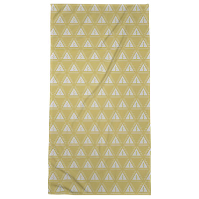 Serviette de plage d’arbre minimaliste classique Barbra