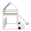 Cadre de lit mezzanine en bois avec tente-150824959-150824945