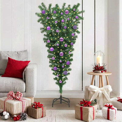 4.92' H Lighted Artificial Christmas Tree