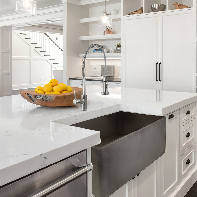 Vineyard 33'' L Single Basin Kitchen Sink