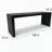 Dune Rounded Bench - Black