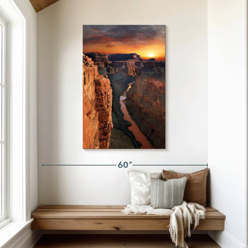Alvord Craggy Canyon Plains, H 45 po x l 30 po