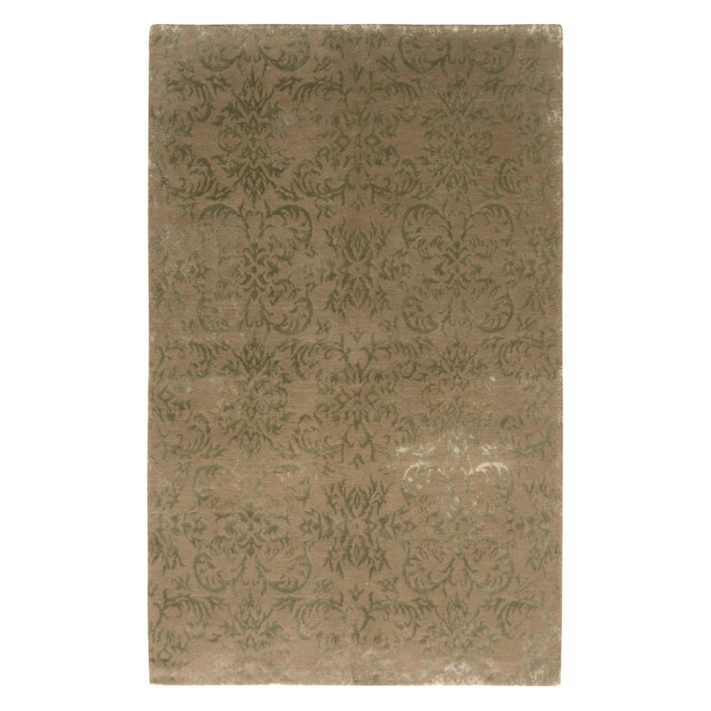 One-of-a-Kind 3'11" X 5'10" Hand Knotted Area Rug