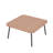  L-Shape Outdoor 5-Person Sofa Seating Group With Cushions-287616955