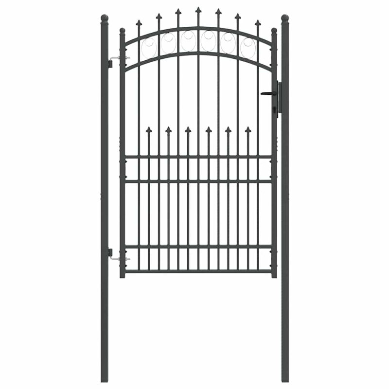 Steel Gate Fencing, 207cm H x 104cm W