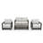 Marjani 275 - Person Patio Conversation Set with Cushions