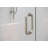 Halo 47.5 in. x 34.5 in. x 78 in. 90-degree Fully Frameless Glass Hinged Shower Enclosure-90626126