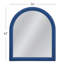 Miroir mural bleu Vega-111744769