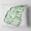 Carré, feuille tropicale de Monstera II - coussin décoratif imprimé maison de campagne-60159723