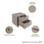 Table de chevet 2 tiroirs Granville-103894349