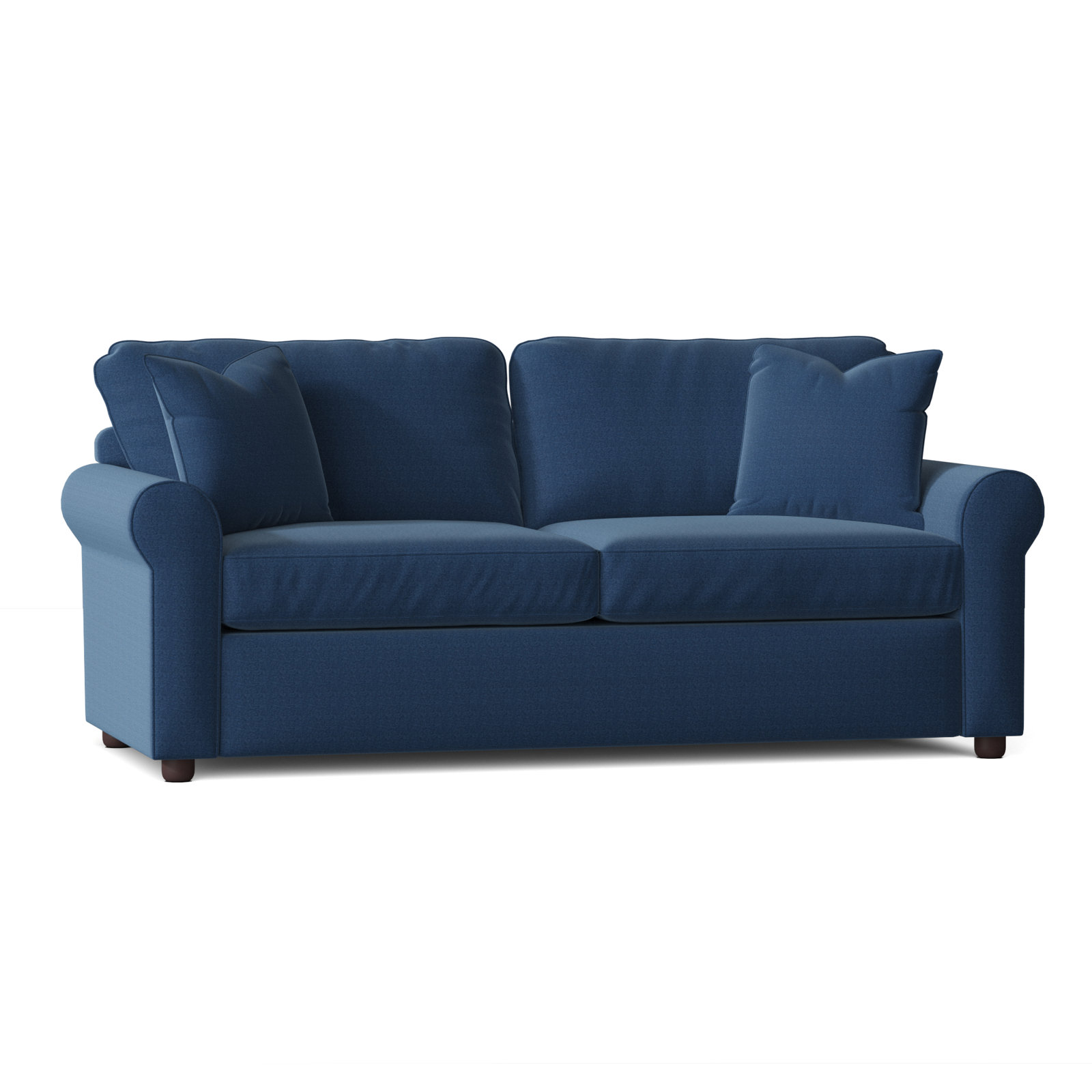 Warrington 82'' Upholstered Sofa, Classic Indigo Denim