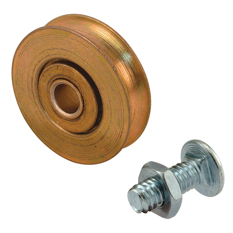 Roulements à billes en acier Prime-Line, Or / argent, H 7,3 po x l 3,75 po x P 0,45 po