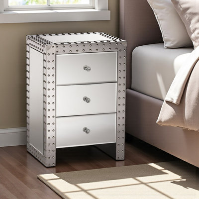 Nimbus End Table in Hollywood Regency Glamour Style