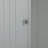 Contemporary Grey Bathroom Cabinet - Triangle Corner Adjustable Shelf For A Stylish Home Function