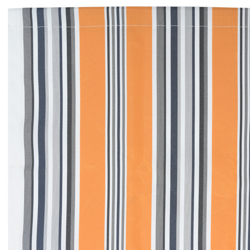 Breakwater Bay 20cm D Retractable Patio Awning, Multicolor Striped, 230 cm W x 20 cm D
