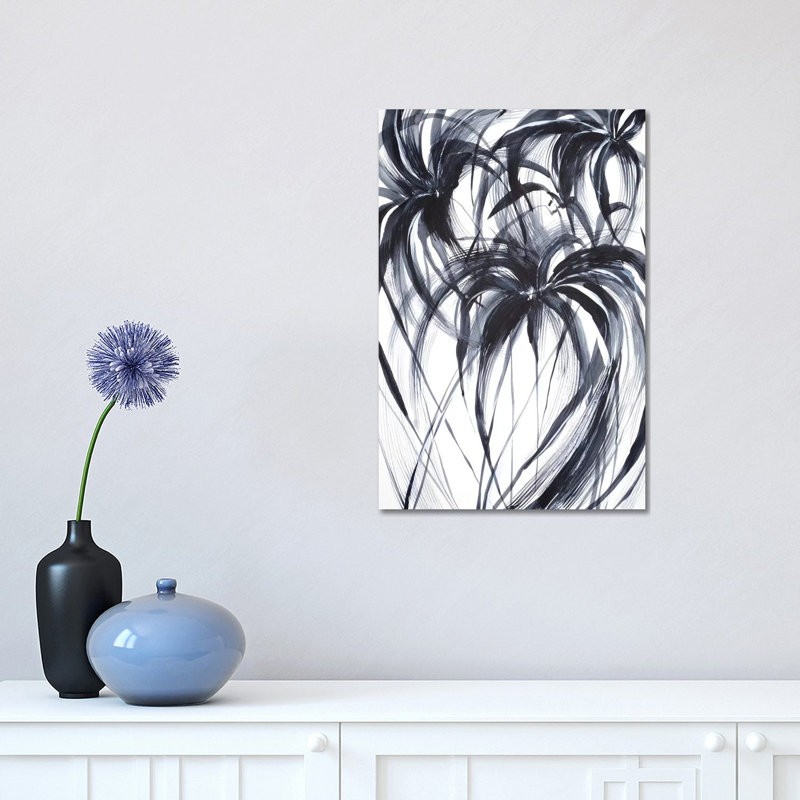 Palms 1 Piece Wrapped Canvas Painting, 30.48 cm H x 45.72 cm W