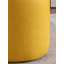 30cm Small Round Faux Leather Upholstered Ottoman-1061551662
