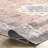 Eleanor SpinClean Machine Washable Distressed Medallion Area Rug-1737146212