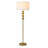 Riley 60 in. Mid-Century Modern LED Energy Efficient Floor Lamp with Fabric Drum Shade