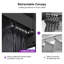 3m x 3m Aluminium Pergola-890056344