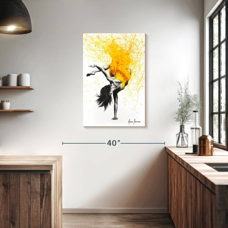 Enn Break Into Dance, 36" H x 24" W