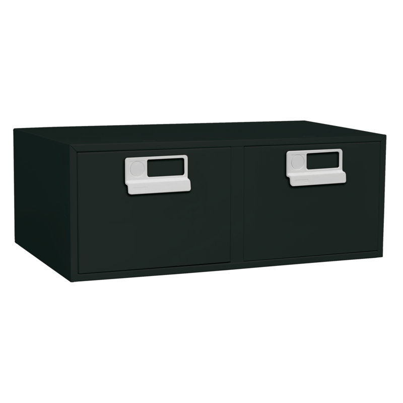 54.2cm Wide 2 -Drawer File Cabinet, Black