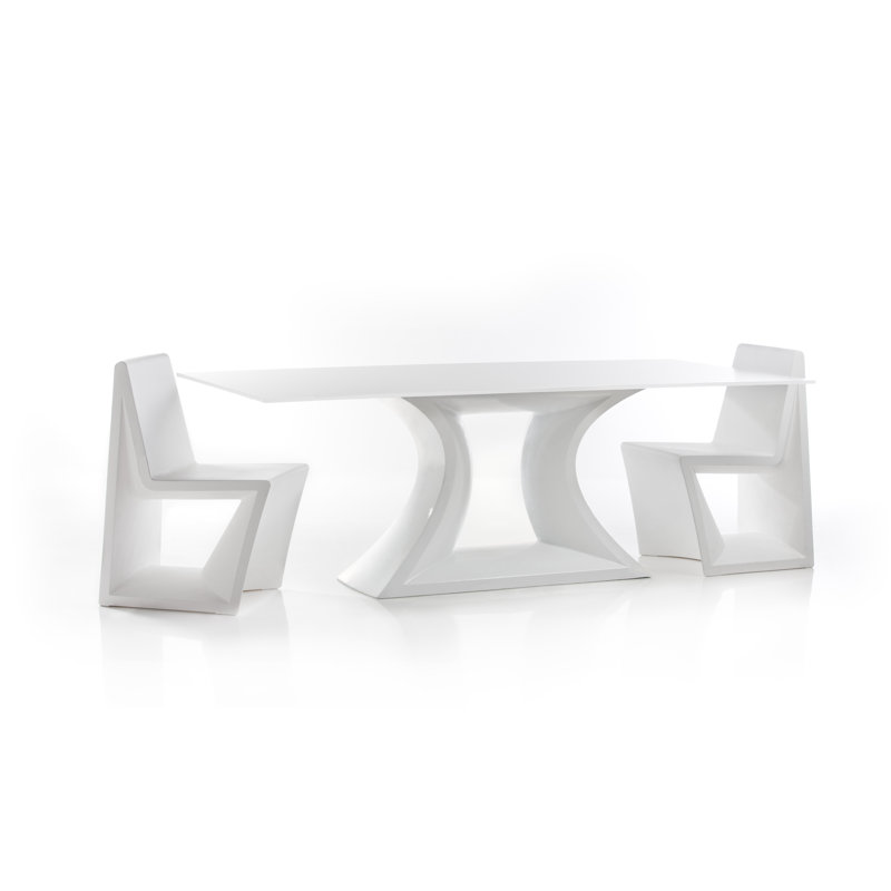 Rest Patio Dining Chair, White