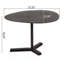 Table d'appoint en aluminium Russell