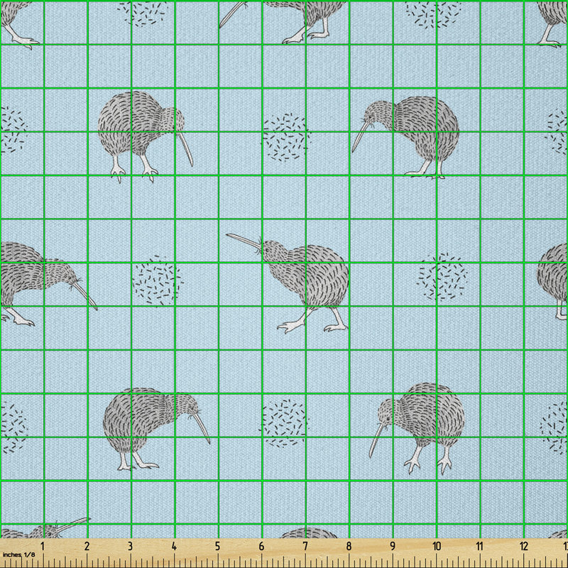 Deqa Kiwi Birds Indigenous New Zealand Multi-Purpose Fabric
