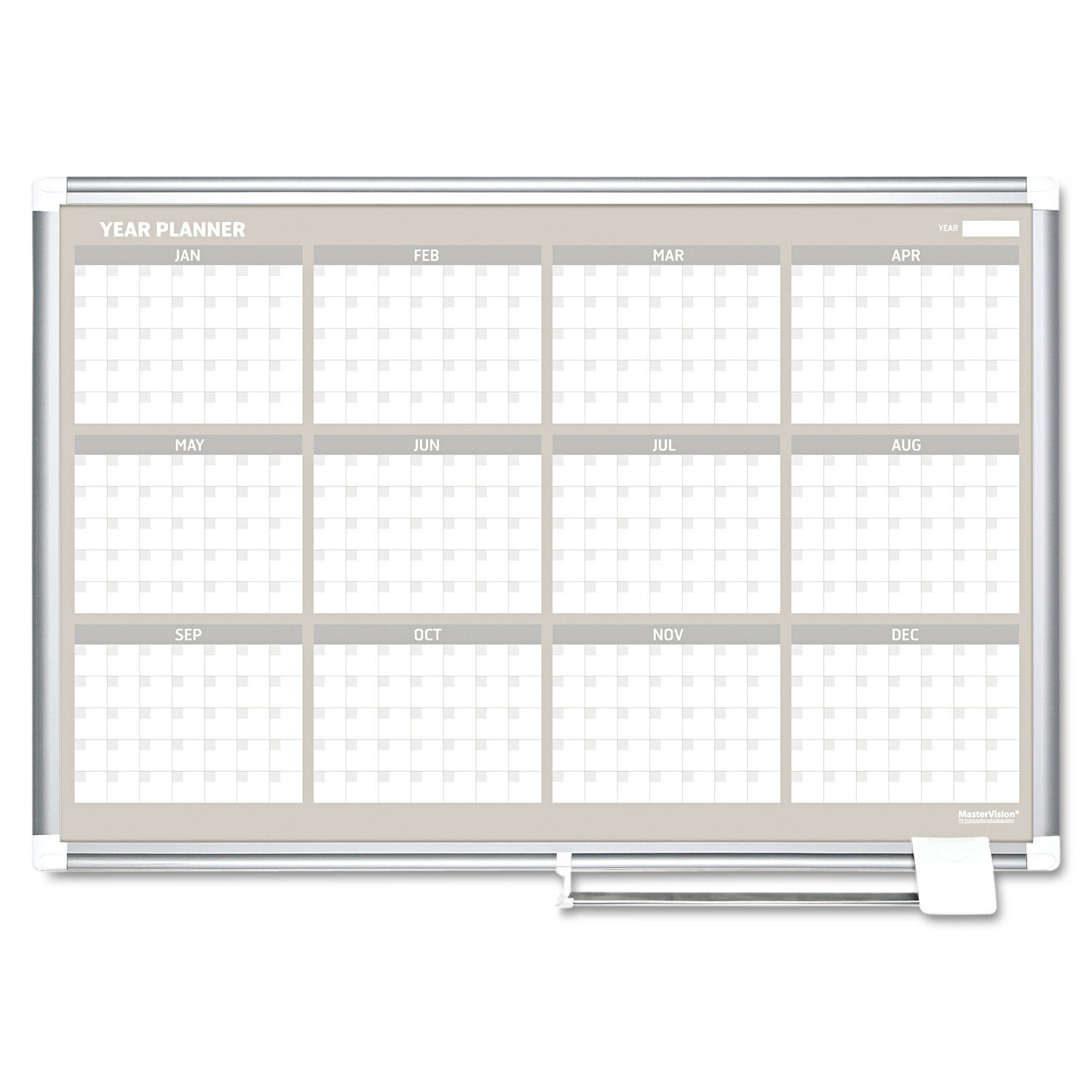 Wall Steel Magnetic Small - 2' - 4' Framed Whiteboard