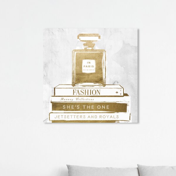 Stupell Industries Chic Black High Heel Stacked Fashion Books Printed Throw Pillow by Amanda Greenwood