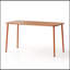 Longue table de salle à manger d'extérieur Sella, imperméable et durable pour les cours et balcons de la Villa, conception simple et élégante