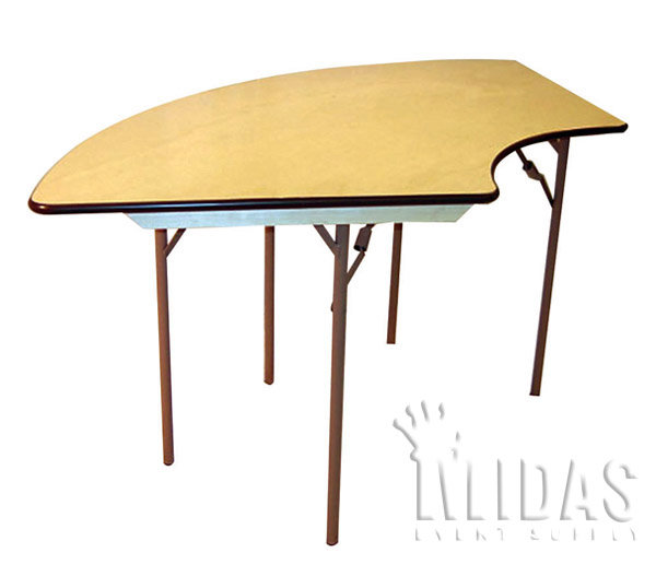 Elite Semi-Circle Folding Table, Small