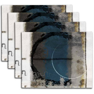 Napperon abstrait en polyester