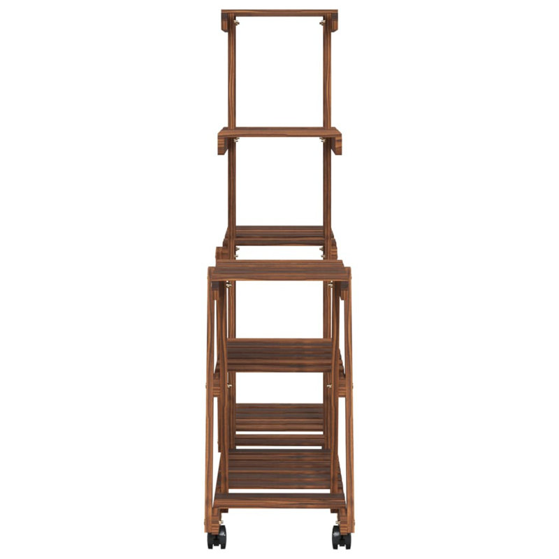 Ashan Plant Stand, Carbonised brown