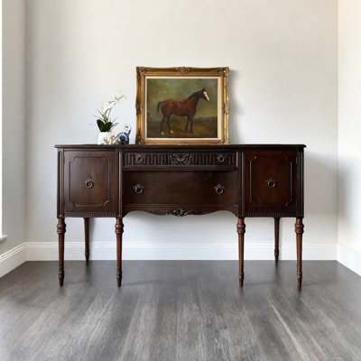 Retro Classical Multifunctional Console Table