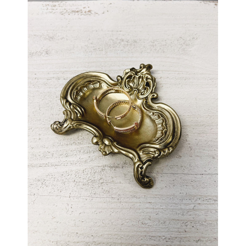 Plateau porte-bijoux Baroque Gold