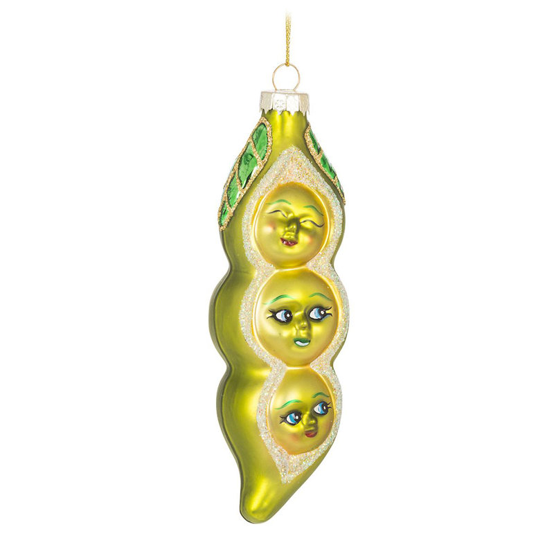 Ornement suspendu Triple Pois In Pod
