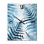 Fougère bleue III - Horloges murales-1932049711