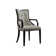 Upholstered Solid Wood Arm chair