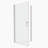 Universal Pivot Shower Door For Bathroom