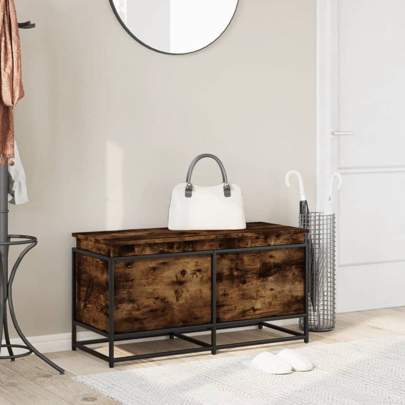 Storage Cabinet, Smoked Oak