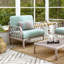 Fauteuil de patio Laurel Club avec coussins