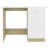 Desk Standing Computer Desk Office Desk with Drawer Engineered Wood-680932625