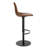 Safeta Swivel Upholstered Adjustable Height Counter Stool-2012125271