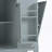 Fluted Kitchen Island With Trash Can Storage Cabinet, Power Outlet, Internal Storage Rack, Rolling Kitchen Islands On 5 Wheels With 3 Drawer, 3 Open Side Racks For 10 Gallon Garbage Bin,Grey Blue-1186288072