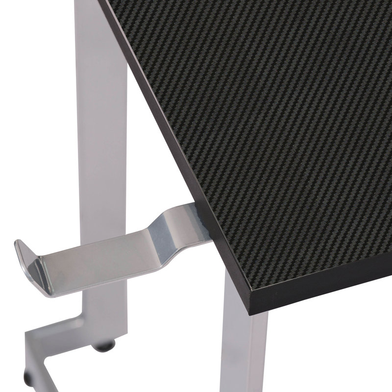Techni Sport Warrior L-Shaped Gaming Desk, Black Incorrect