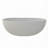55 inch Matte White Solid Surface Deep Soaking Bathtub with Slip Resistant Contour